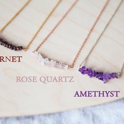 Raw Stone Jewelry For Women, Gemstone Necklaces..
