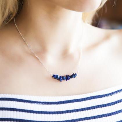 Lapis Lazuli Necklace Crystal Jewelry