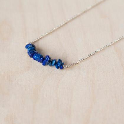 Lapis Lazuli Necklace Crystal Jewelry